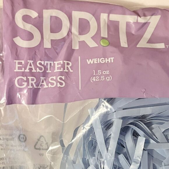 Easter Basket for Kids Bundle Canvas Bucket Grass Filler Golden Fillable Egg - Picture 8 of 11